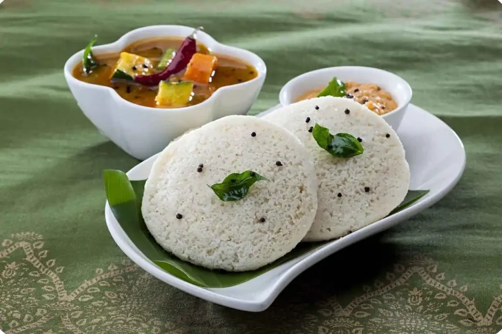 South Indian Dishes (Idli, Dosa, Sambar) in Andaman